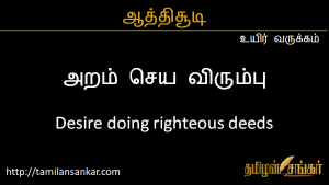 அறம் செய விரும்பு