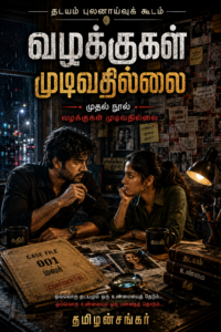 வழக்குகள் முடிவதில்லை தமிழ் நாவல் அட்டை
